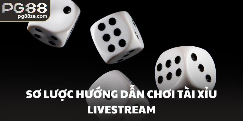 Sơ lược hướng dẫn chơi tài xỉu livestream